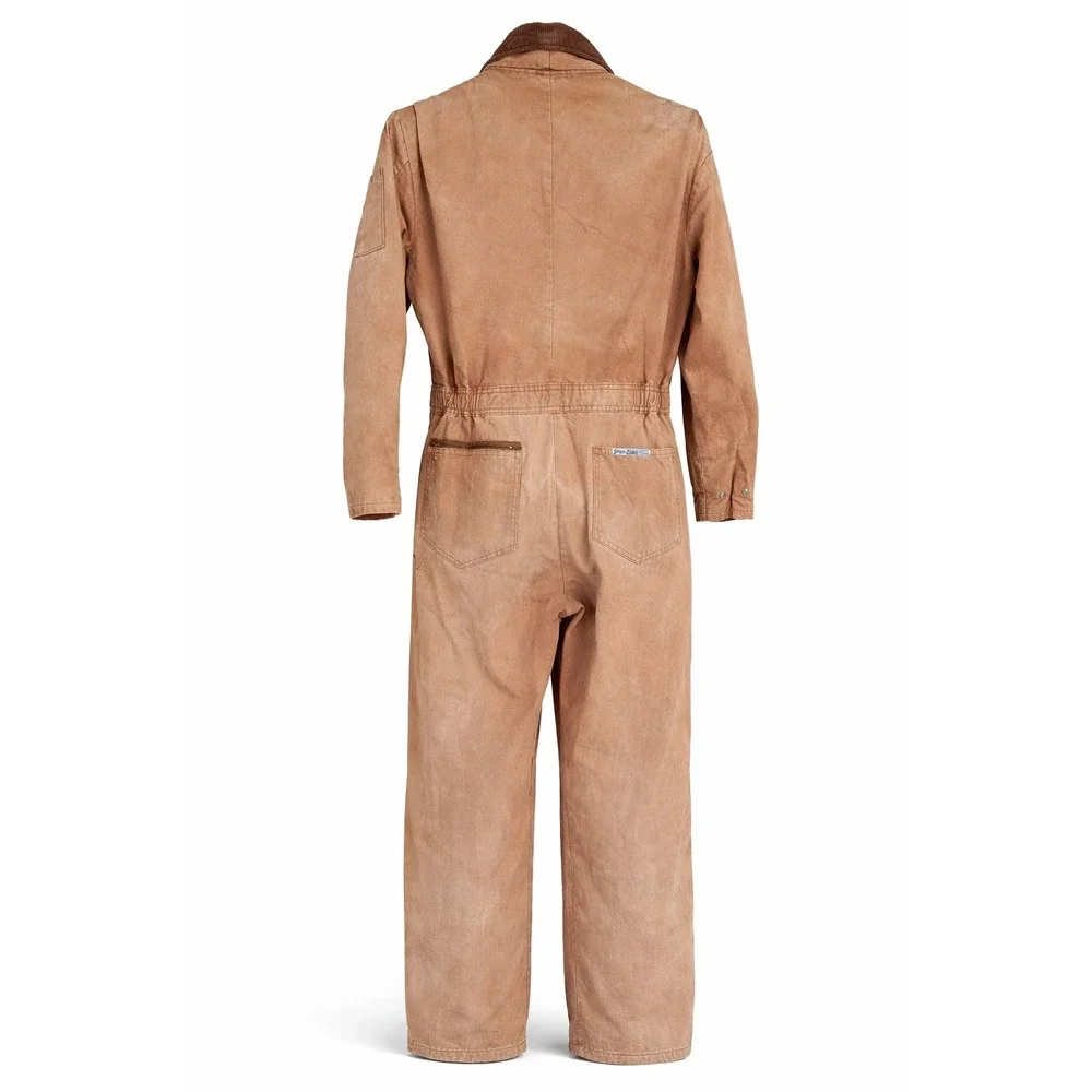 Men's Brown Workwear Coverall - Picture 2 of 16